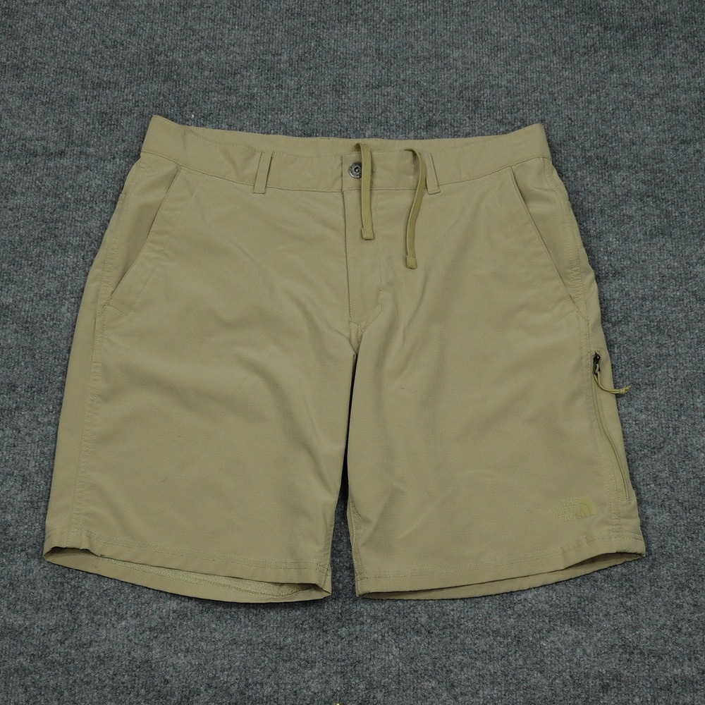 The North Face Shorts Mens 34 Khaki Tan Stretch Hiking Outdoor Casual